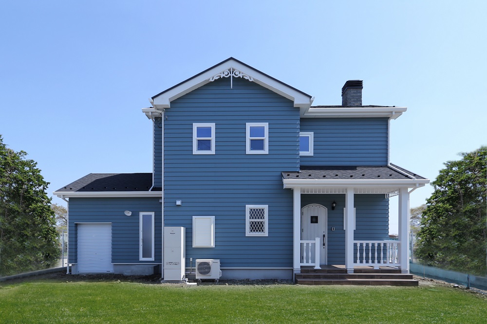 外観はアメリカンスタイル・内観はシャビーシッ