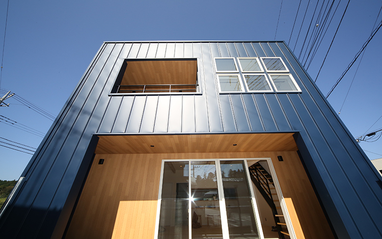 クールモダンの家